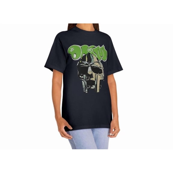 Vintage MF DOOM Graphic Tee Hip Hop Rapper Streetwear