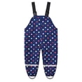 thumbnail image 2 of YunPes Boys Girls Middle Kids Multi Color Printed Baby Water Play Pants Outdoor Rain Pants Boys Pants 18 Months, 2 of 9