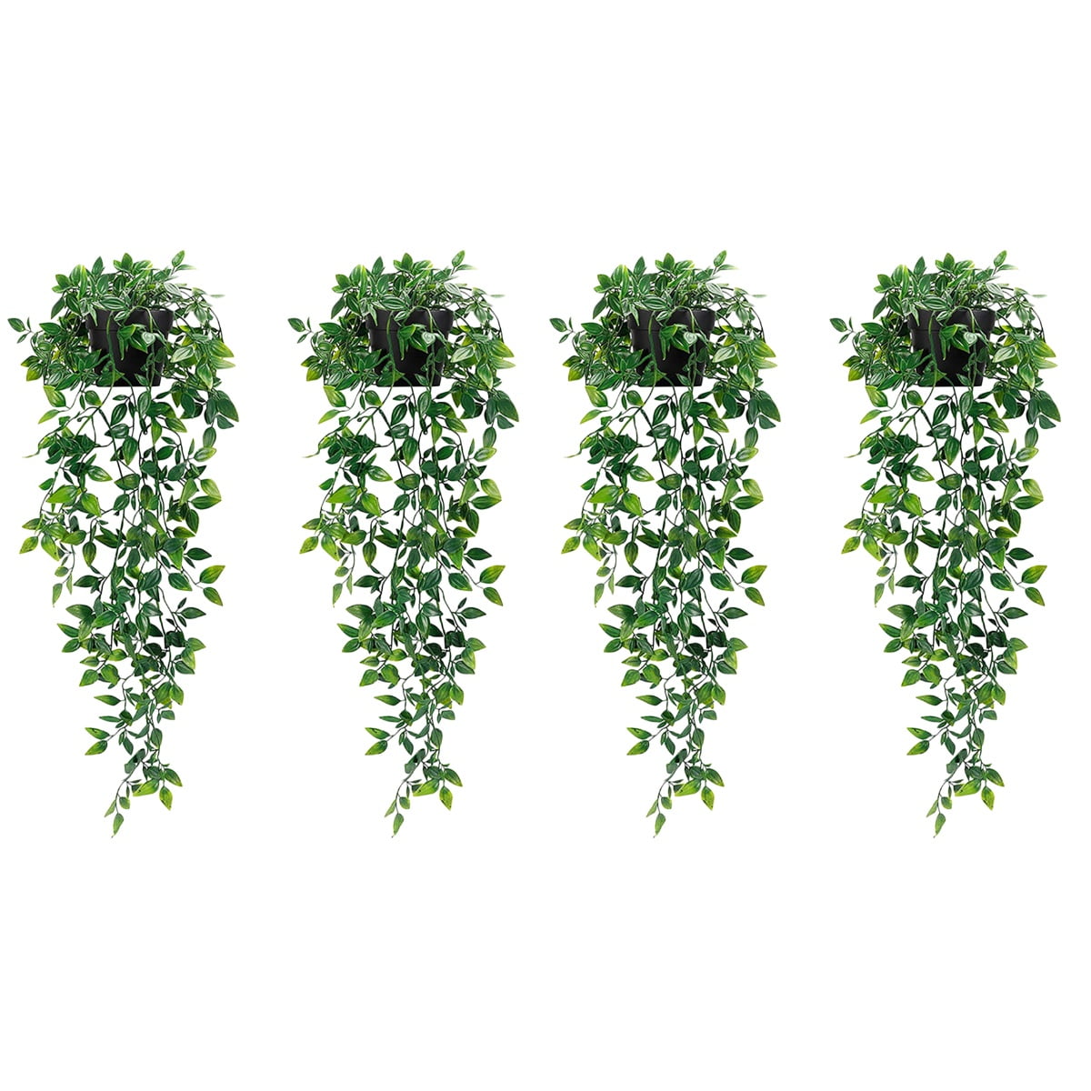 Homemaxs 4 pcs Artificial Trailing Plants Fake Hanging Plant Trailing