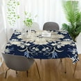 thumbnail image 6 of Coolnut Vintage Ornamental Floral Rectangle Tablecloth Waterproof Table Clothative Stain Resistant & Wrinkle Resistant Washable Table Cover for Dining Table/Party/Camping 60x120 Inch Decor Gift, 6 of 7
