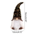thumbnail image 3 of RnemiTe-amo Christmas Decorations Gnomes Plush Doll,Handmade Christmas Valentine Tomte Swedish Scandinavian Figurine Nordic Gnomes Plush Christmas Elf Doll Xmas Ornaments for Home Decor, 3 of 5