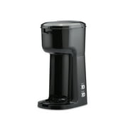 Mainstays Single Serve Coffee Maker, 1 cup Capsule or Ground Coffee, Black, New, Model 202140