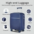 Joyway 2 Luggage Sets PP Hardside USB Charge Port Spinner Luggage