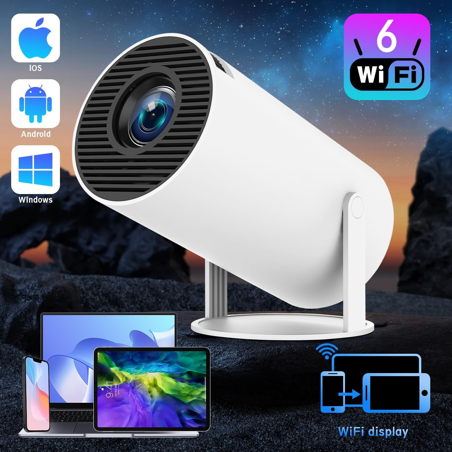 Yaber L2 Plus 1080P Home Cinema Projector - Walmart.com