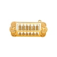 thumbnail image 1 of Minnieouse Colgante de llavero Abacus Ornamento Rollos de latón Simulación Imitación Cálculo Artesanía Colección creativa Colgante Accesorios de disfraces Minnieouse AP016651-00, 1 of 6