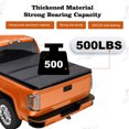 thumbnail image 2 of 5.5FT Hard Tri-Fold Bed Cover Tonneau Cover fit for 2022-2023 2024 Toyota Tundra, 2 of 7