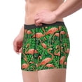 thumbnail image 2 of Fuzoiu Flamingo Print Men's Ultra Breathable Underwear,No Riding Up Boxer Briefs with ComfortFlexible Waistband-Large, 2 of 5