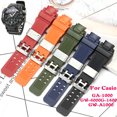 thumbnail image 2 of Correa de resina adecuada para Casio G-shock GW-4000 GA-1000 GW-A1000 GW-A1100 G-1400 Accesorios de cadena de reloj de goma resistente al agua de color, 2 of 5