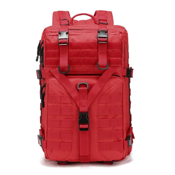 Mochila multifuncional de 45 litros para camping, de tela Oxford, gran capacidad para senderismo.