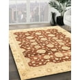 thumbnail image 2 of Ahgly Company Indoor Rectangle Abstract Sun Yellow Oriental Area Rugs, 7' x 9', 2 of 6