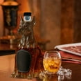 thumbnail image 5 of Dog Whiskey Decanter under $5! CQCYD Dog Shape Whiskey Decanter Bottle 320ml, High Borosilicate Glass Liquor Dispenser with Stopper, Unique Gift for Wine Lovers, 5 of 6