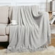 thumbnail image 2 of Sofa Vama Ropa de Cama Manta con flecos, manta para aire acondicionado, manta para la siesta, manta de lana, manta para sofá, manta para sofá for Navideño, 2 of 3