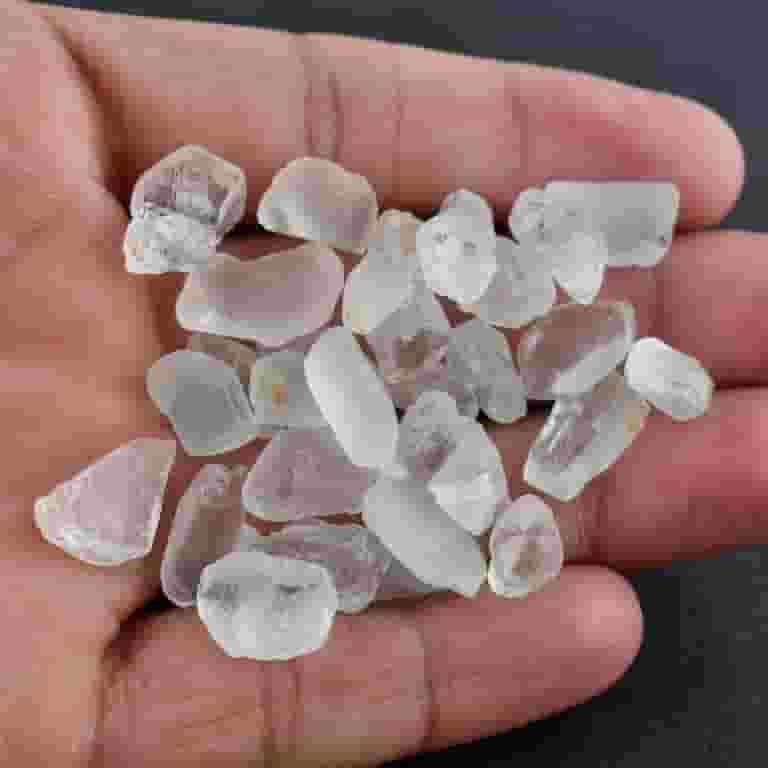 75 carats Natural Raw White Topaz Crystal Gemstone, Chakra Healing