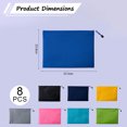 thumbnail image 2 of Bolsa para archivos con cremallera Desiderio, bolsa organizadora de carpetas de archivos, bolsa para archivos a prueba de agua, bolsa para tutoría de estudiantes, estilo: estilo 3;, 2 of 5
