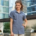 thumbnail image 5 of Vtex 0920-0304 Uncommon Threads Womens Utility Shirt 5 Button, Burgundy - Large, 5 of 6