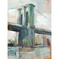 thumbnail image 2 of Harper, Ethan 19x24 White Modern Wood Framed Museum Art Print Titled - Contemporary Bridge II, 2 of 4