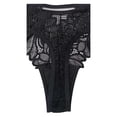 thumbnail image 4 of Tanga Secret Treasures para Dama , de Encaje Negro Talla G, 4 of 4