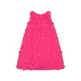 thumbnail image 6 of Kensie Girl Sleeveless 3D Butterfly Mesh A Line Dress, Sizes 4-16, 6 of 7