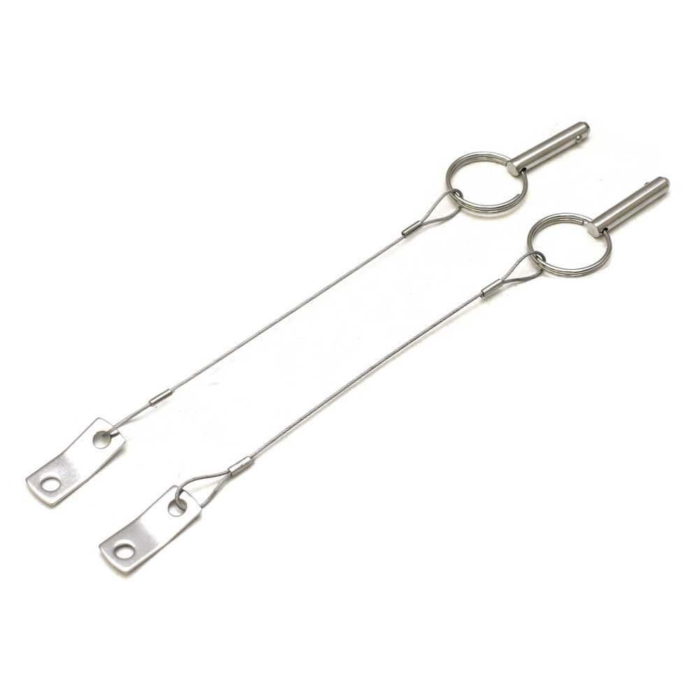 Godfrey Boat Bimini Pin 137966 | 1/4 Inch Quick Release (Pair)