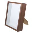 thumbnail image 1 of unbranded 1Set Brown Glass Density Board Rectangular Tickets Storage Box for Adults Home Bookshelf Study Room Kitchen Table, 1 of 8