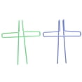 thumbnail image 1 of Shisuyan Music Score Fixing Tool Plastic Green 2Set 3.5X3X0.4In, 1 of 8