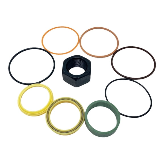 "7225639 7137945 Hydraulic Cylinder Seal Kit - Fits Bobcat S650 S770 T750 335 435 Skid Steer Loaders"