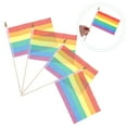 thumbnail image 2 of MRLESS 10-Pack Handheld Flags on Sticks, Polyester Flags for Parades, Events, Parties, and Celebrations, 2 of 8
