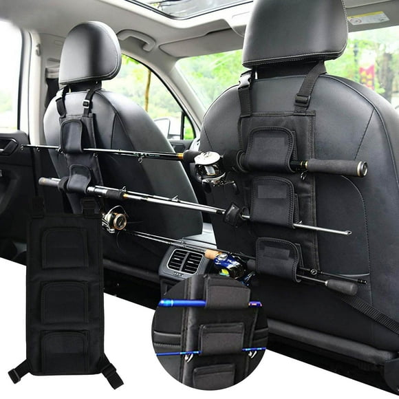 Universal Adjustable Vehicle Fishing Rod with 866 Inch Long Durable Polyester Transport Strap for Secure Auto Organization