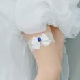 thumbnail image 1 of Prettyia Crystal Garter Pearls Muslo Pierna Accesorioleplay Disfraz Colcomx Liga nupcial de la boda, 1 of 8