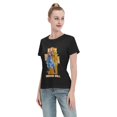 thumbnail image 4 of Women's Basic Short Sleeve T-Shirt Super Saiyan, 4 of 6