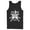 Black, variant on Men's Batman Joker Emblem  Tank Top Black Medium