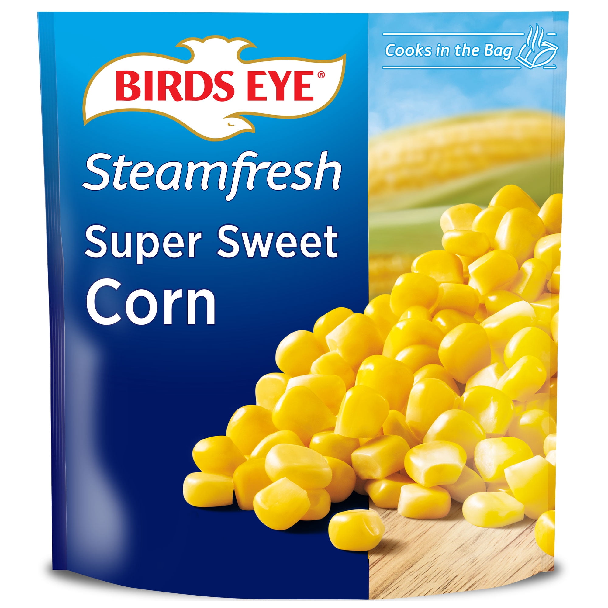 Birds Eye Steamfresh Super Sweet Corn, Frozen Corn, 10 Oz