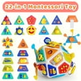 thumbnail image 2 of LieGorJi 22-in-1 Toddler Busy Board Toys, Montessori Toy for Kids, Early Educational SensoryToys, Birthday Gifts for 1-3 3-5 5-8 Year Old, 2 of 7