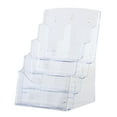 thumbnail image 3 of S SERENABLE Acrylic Display Stand Business Card Sign Tabletop Menu Flyer Brochure Holder 4 Tier 23.5x20x34cm, 3 of 9