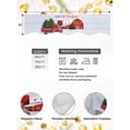 thumbnail image 4 of Merry Christmas Mantel Scarf Fireplace Decorations for Living Room, Farmhouse Xmas Tree Truck Winter Holiday Fireplace Mantel Scarf Cover Runner for Halloween/Thanksgiving/Christmas Decor 90"x17", 4 of 6