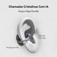 thumbnail image 5 of Auriculares inalámbricos HUAWEI FreeClip - Auriculares Bluetooth de oído abierto con batería de larga duración y sonido nítido AI - Auriculares intrauditivos ligeros con resistencia IP54 al polvo y al, 5 of 5