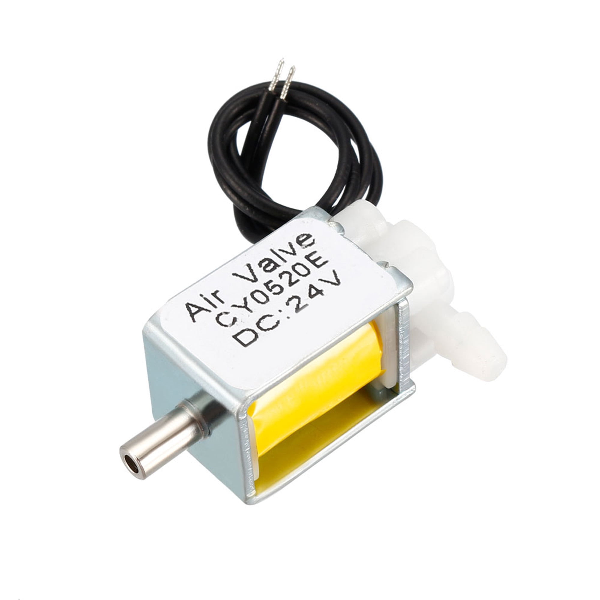 Miniature Solenoid Valve 2 Position 3 Way DC 24V 0.12A Air Solenoid
