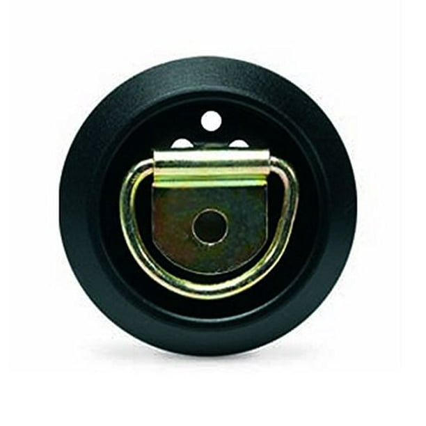 10 D Ring TieDowns with Plastic Pan Fitting, Anchor Trailer Cargo Load