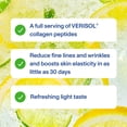 thumbnail image 3 of Vital Proteins, Collagen Sparkling Water, Lemon Lime, VERISOL® Collagen Peptides + Vitamin C, 0g Sugar, Skin Support Drink, 12 FL OZ Can, 3 of 6