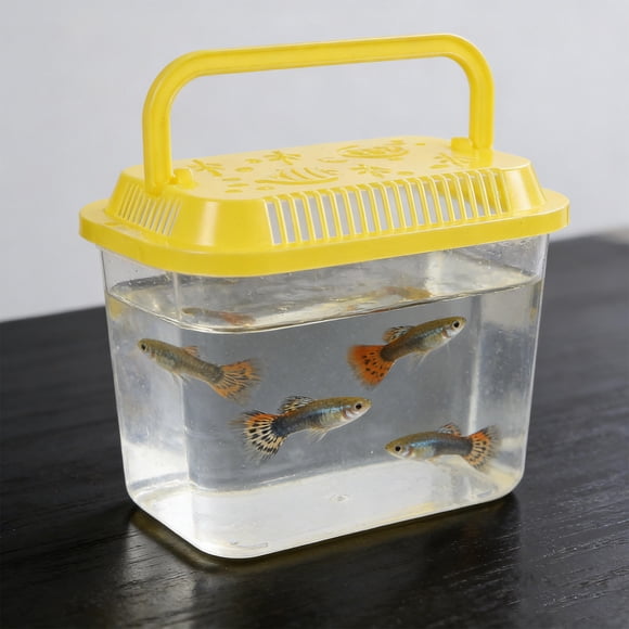MERRYHAPY 5Ud Portátil Para Peces Transparente Y Práctico Resistente
