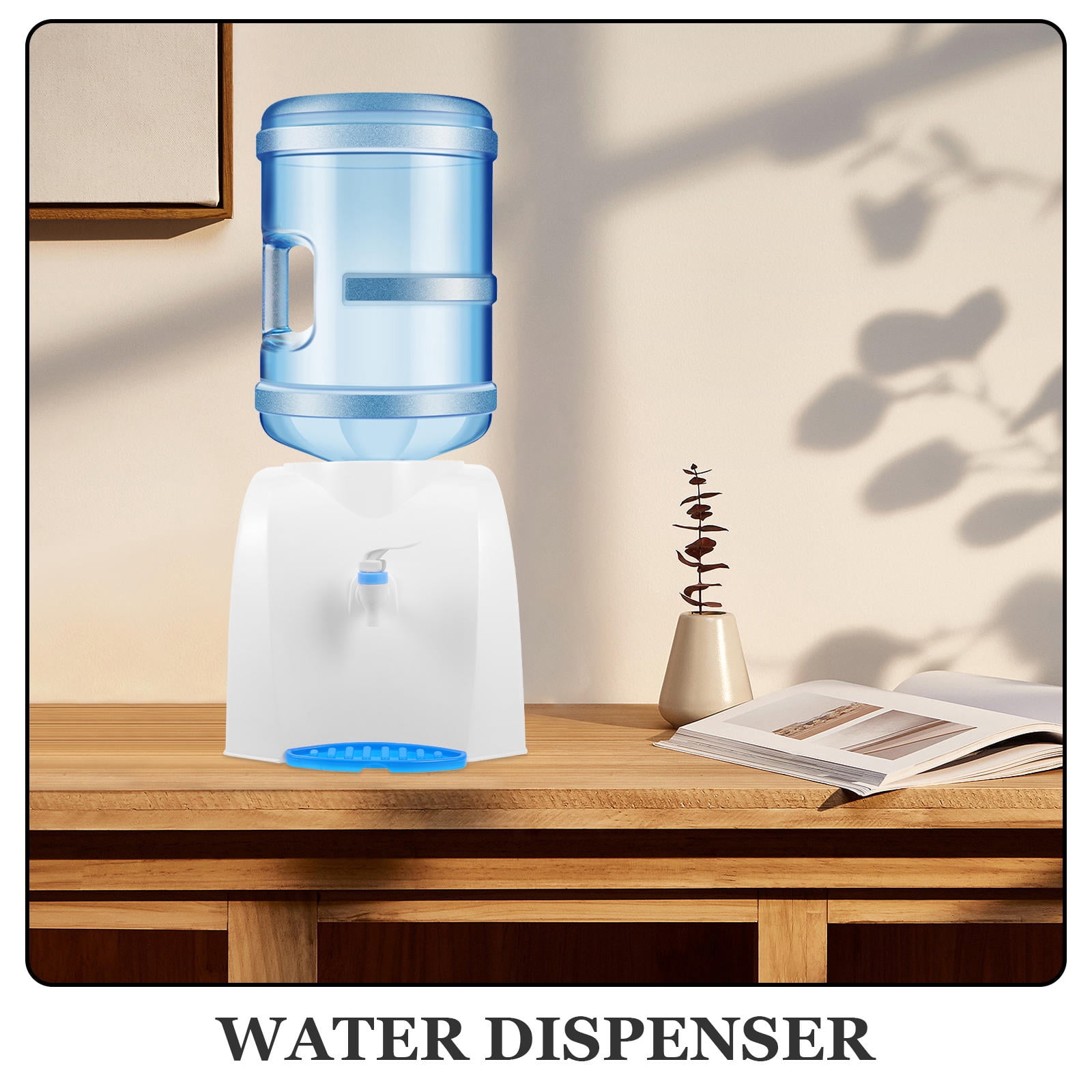 UPOUART Countertop Cold Water Dispenser with Multi PP Filtration for Home and Office Use, Compact and Efficient Design