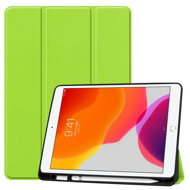 Case for iPad 10.2 Inch 2019 (iPad 7),with Pencil Holder, Lightweight Slim Protective Case,Soft TPU Back Cover with Auto Wake/Sleep,Tri-fold Stand,for iPad 7th Generation 2019
