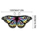 thumbnail image 3 of Decoración del hogar, decoración de habitaciones, decoración de paredes, mariposas colgantes, globos decorativos, juguete para niños, capa de mariposa, decoración de bandera de jardín, alas de maripos, 3 of 4