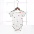 thumbnail image 2 of Edvintorg 0-18Months Newborn Baby Clothes Toddler Baby Girls Boys Bodysuit Summer Short Sleeve One-Piece Romper Jumpsuit Infant Baby Cotton Clothes, 2 of 3