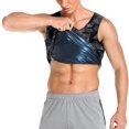 thumbnail image 5 of Lilvigor Men’s Premium Sweat Shaper Slimming Shapewear Workout Sauna Tank Top Vest Compression Heating Trapping Gymwear Camo, 5 of 7