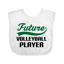 Inktastic Future Volleyball Player Boys Baby Bib