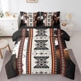 thumbnail image 1 of Erosebridal Western Aztec Bedding King Size, Boho Geometry Bed in a Bag King size, Rustic Cow Print Decor, Teen, Reversible, 1 of 5