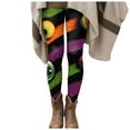 thumbnail image 6 of adviicd Essential Halloween Leggings for Women - Flattering Fit with Supportive Tummy Panel (Gold, S), 6 of 6