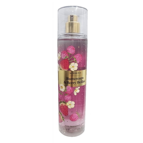 Bath & Body Works Buttercups & Berry Bellini Body Mist for Women, 8 fl oz