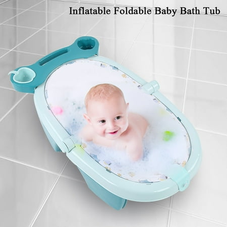 Hurrise Salle De Bain Baignoire Bebe Portable Pliable Gonflable Bebe Baignoire Baignoire Baignoire Douche De Bebe Piscine Bleu Walmart Canada